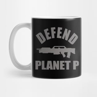 Defend Planet P Mug